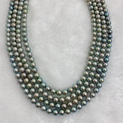 Madison|Akoya銀黑珍珠項鍊