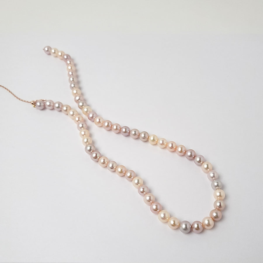 Cynthia|糖果色珍珠項鍊