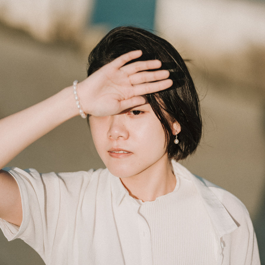 Nora|彈性珍珠手環