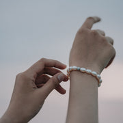 Nora|彈性珍珠手環