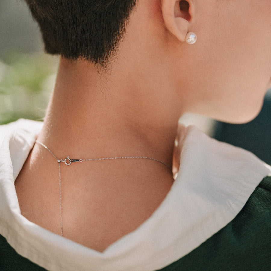 Avery|Akoya單顆珍珠項鍊