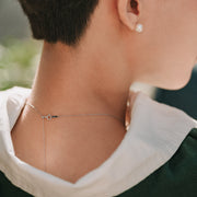 Monique|南洋珠單顆黑珍珠項鍊