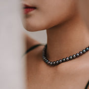 Cleo|Akoya迷幻黑珍珠項鍊