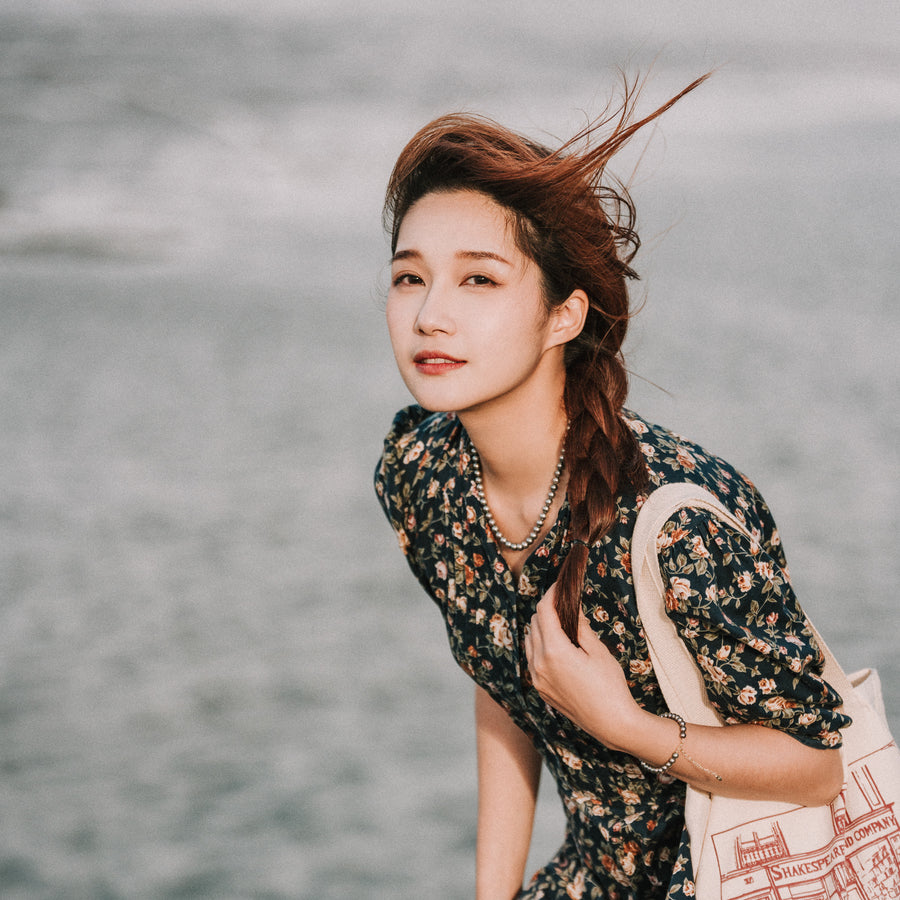 Madison|Akoya銀黑珍珠項鍊