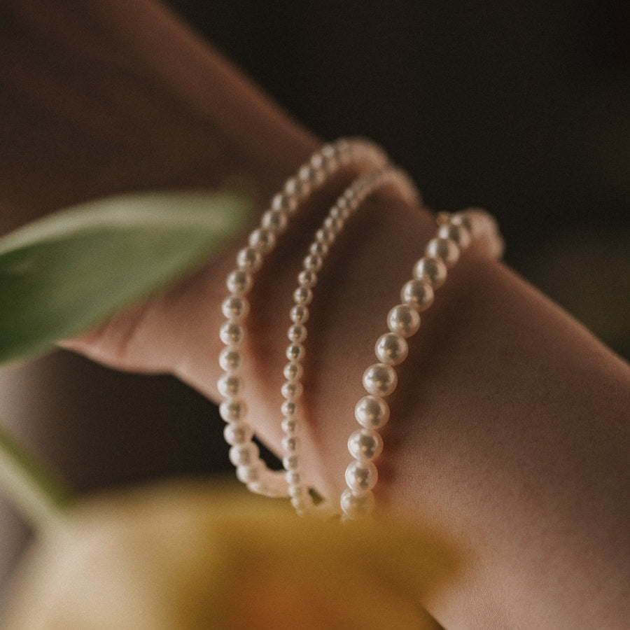 Julia|白色珍珠手鍊