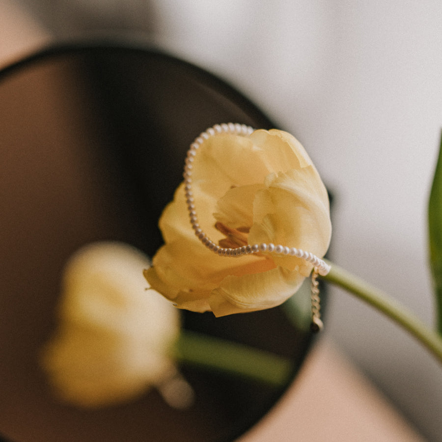 Julia|白色珍珠手鍊