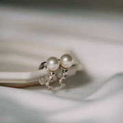 Irene|Akoya珍珠耳夾