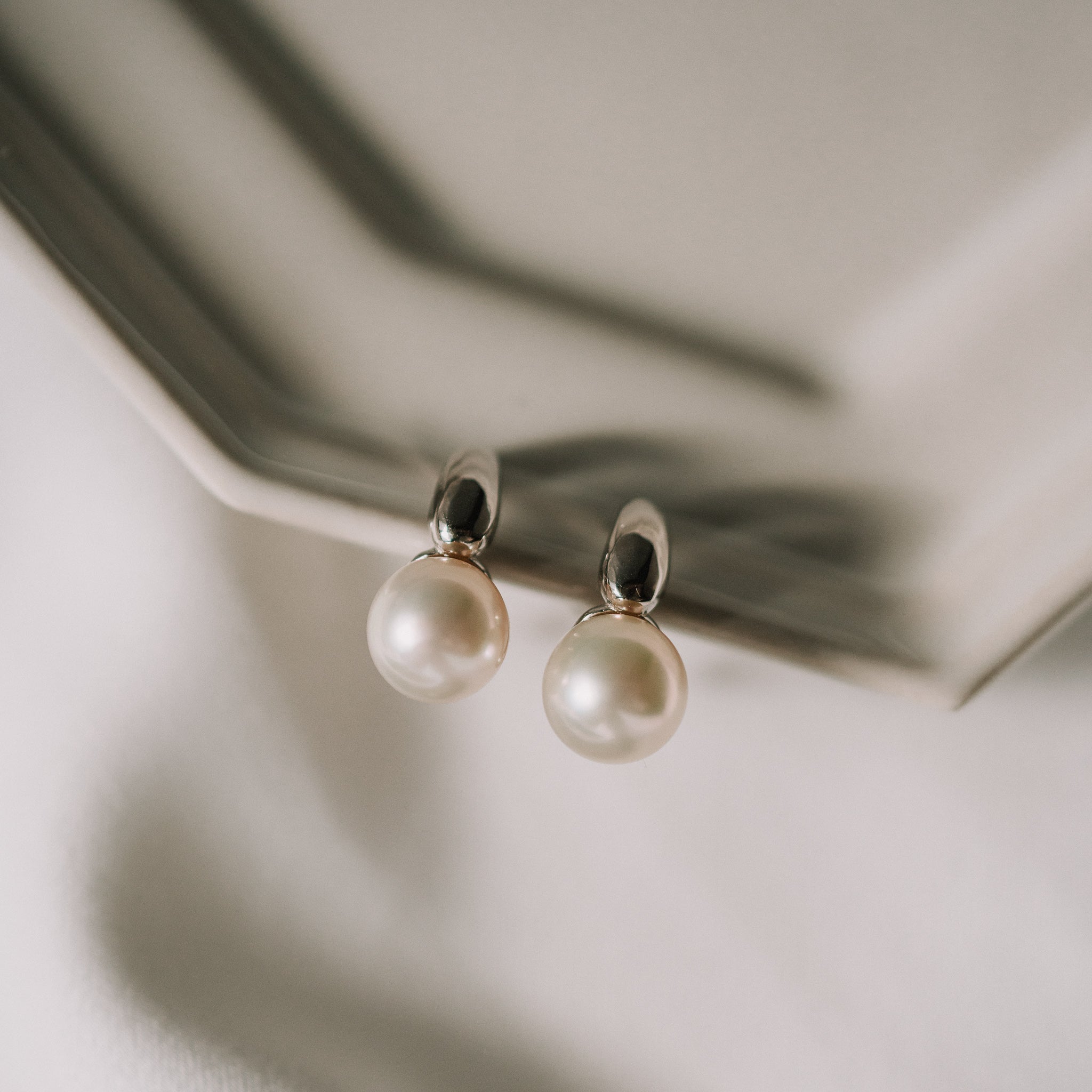 Irene|Akoya珍珠耳夾