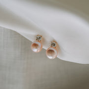 Miranda | 鋯石珍珠耳環耳夾