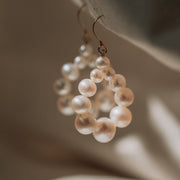 Lola|小花圈珍珠耳環
