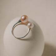 Abigail|雙珍珠戒指
