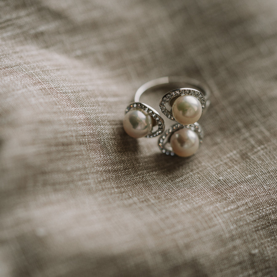 Regina|Akoya珍珠戒指