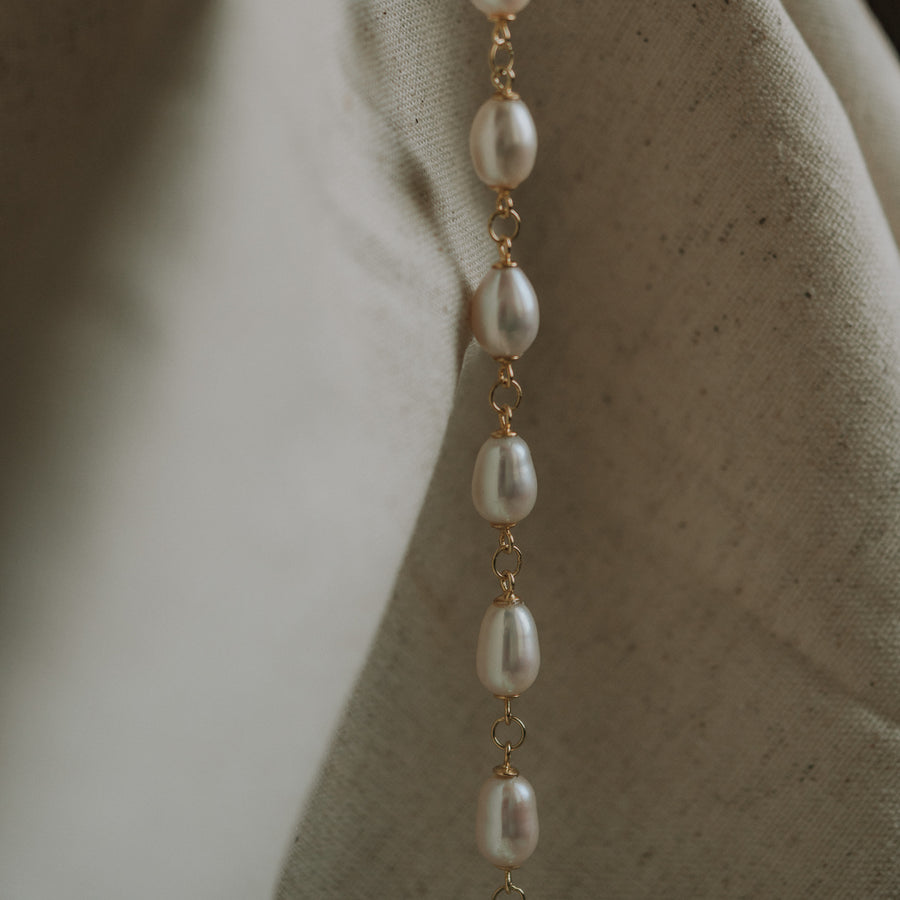 Alzena N.|長型珍珠手鍊