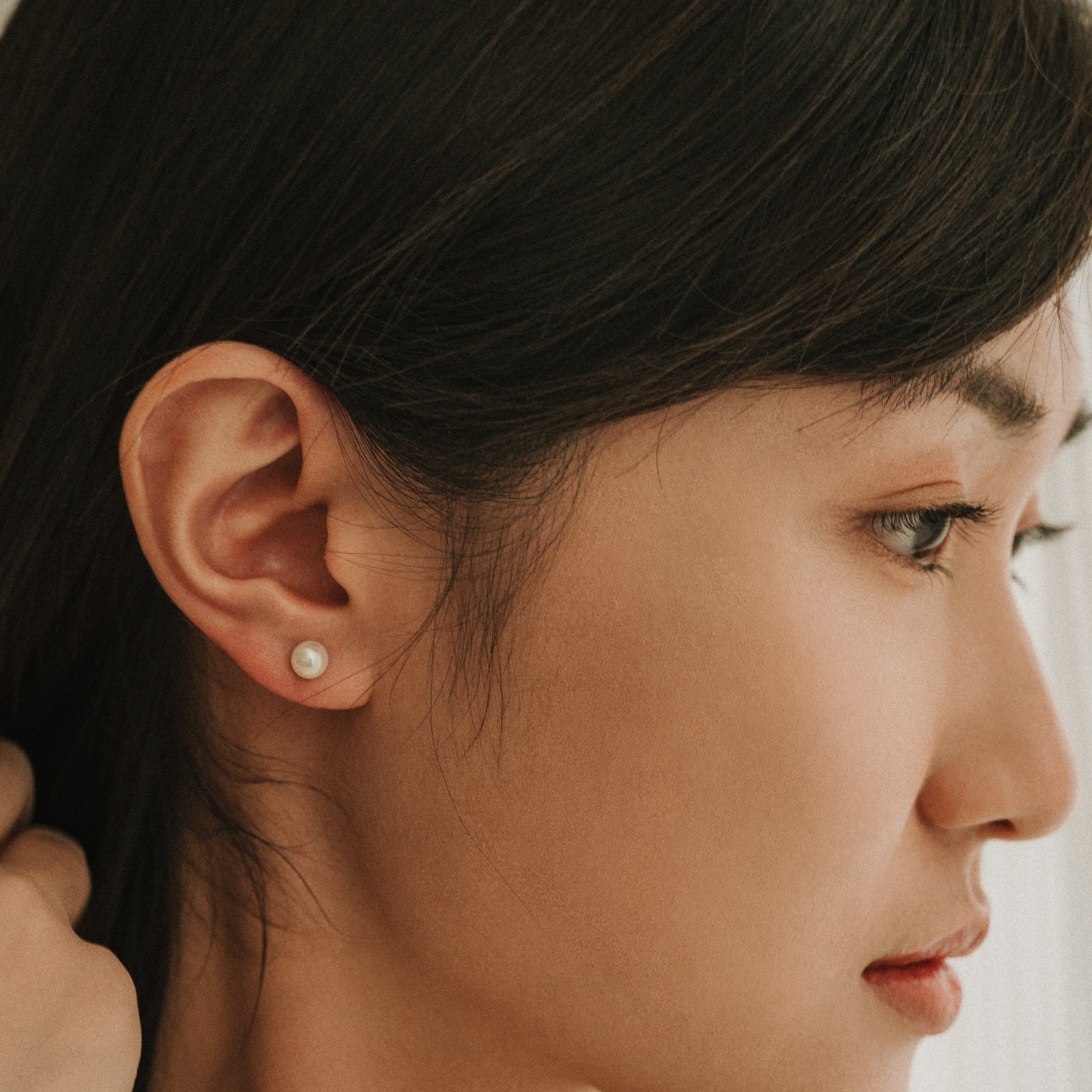 Julia|極光淡水珍珠耳環