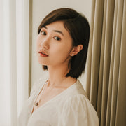 Monique|南洋珠可調整Y字鍊