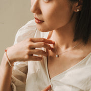 Lena|頂級鋯石純銀單鑽項鍊