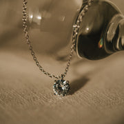 Lena|頂級鋯石純銀單鑽項鍊