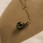 Monique|南洋珠可調整Y字鍊