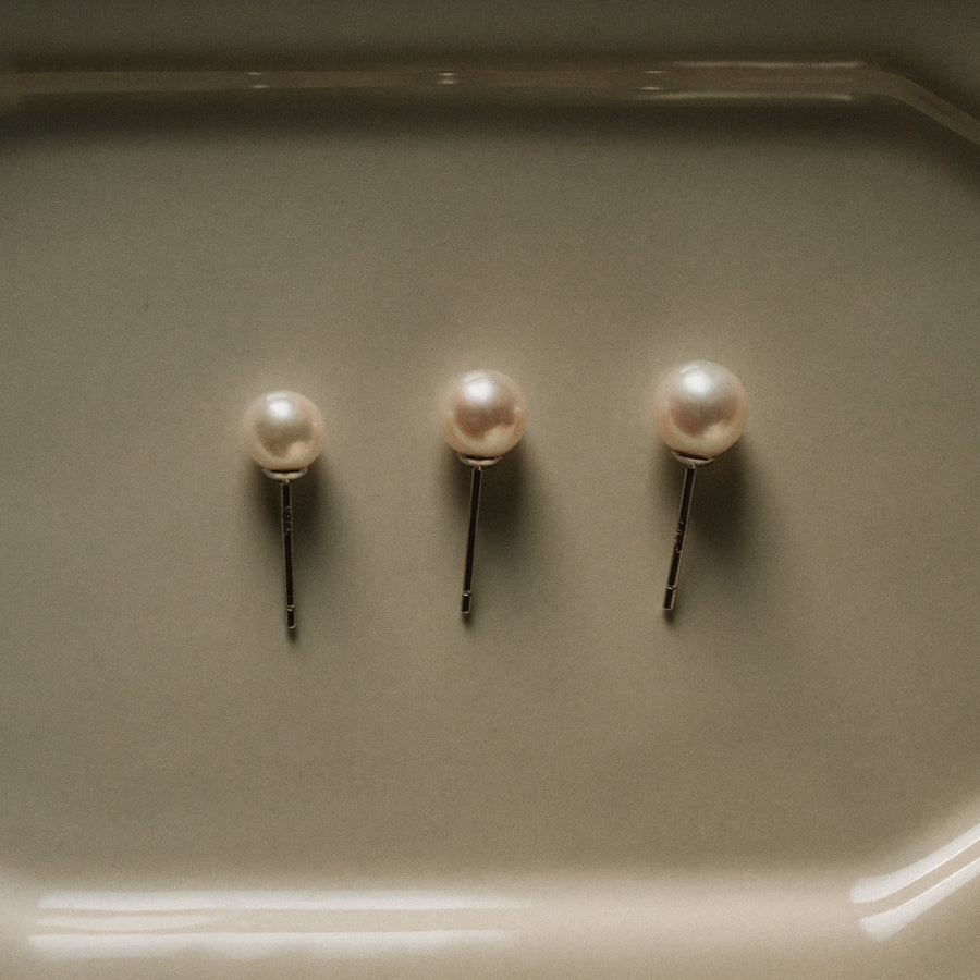 Julia|極光淡水珍珠耳環