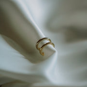 Taylor J.|珍珠鏈條耳環耳夾