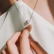 Stella|真多麻單顆珍珠項鍊