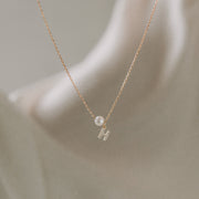 Mignon|英文字母珍珠項鍊