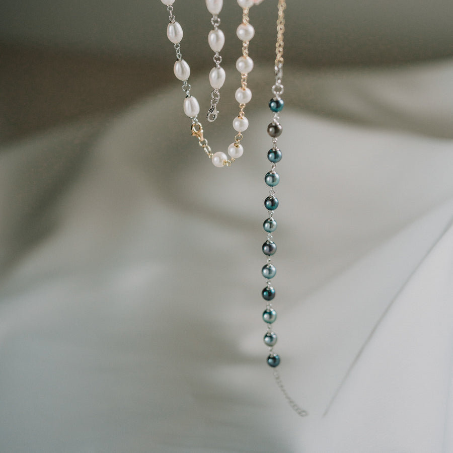 Alzena C.|Akoya黑珍珠手鍊