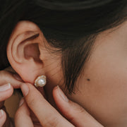 Inez|Akoya珍珠耳環