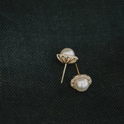 Inez|Akoya珍珠耳環