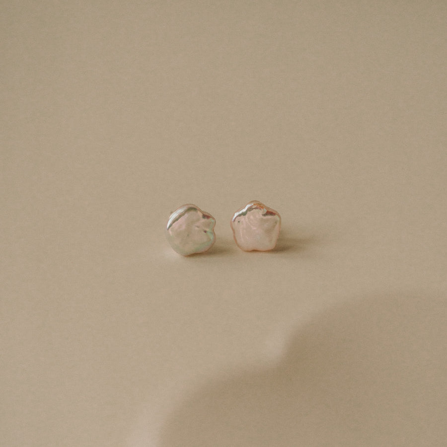 Leah|Keshi珍珠耳環