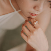 Abigail|雙珍珠戒指