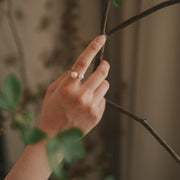 Abigail|雙珍珠戒指