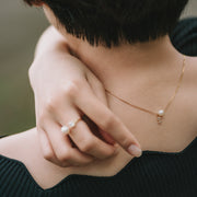 Mignon|英文字母珍珠項鍊