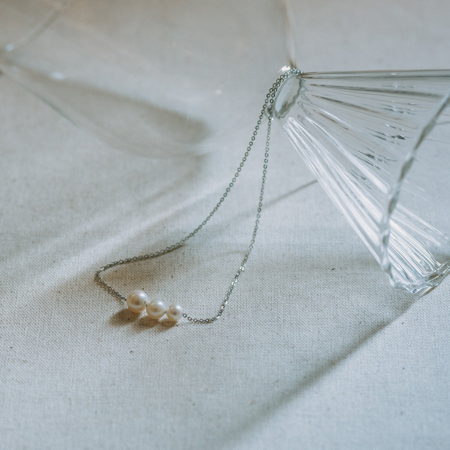 Patricia|Akoya三色珍珠項鍊