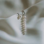 Taylor J.|珍珠鏈條耳環耳夾