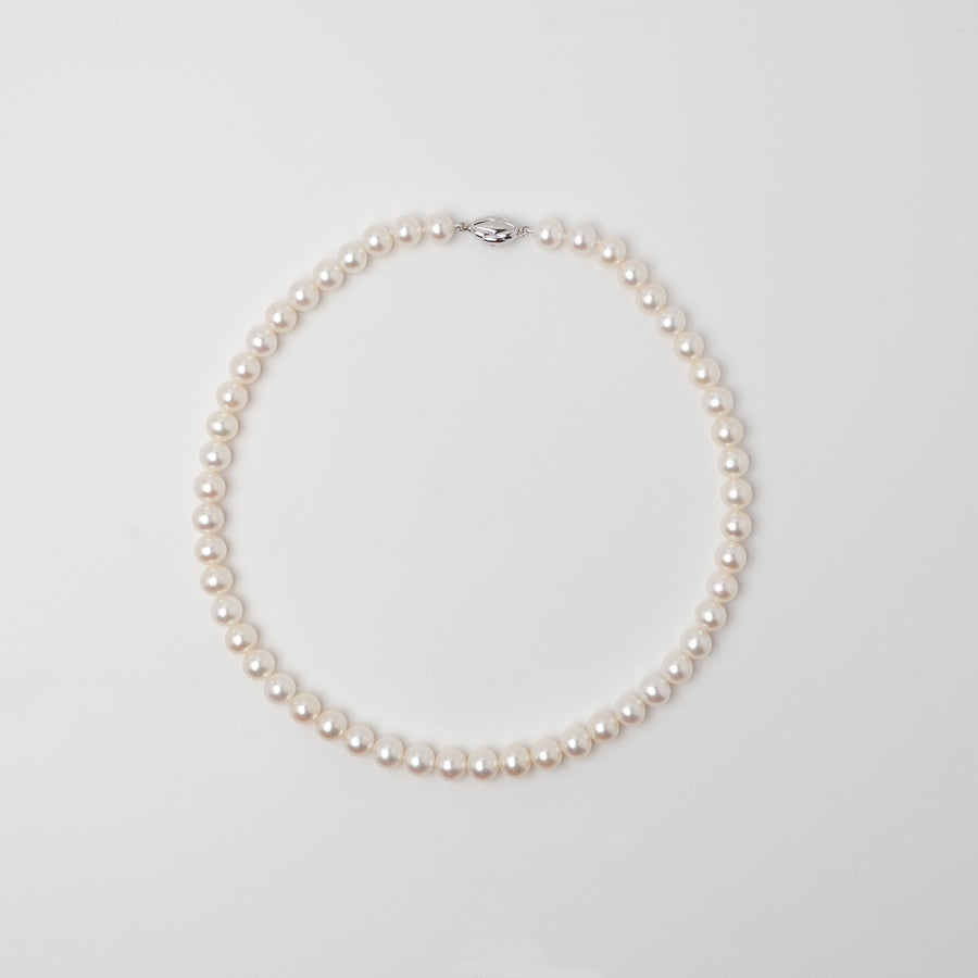 Avery Pearl Set|Akoya珍珠項鍊耳環套組