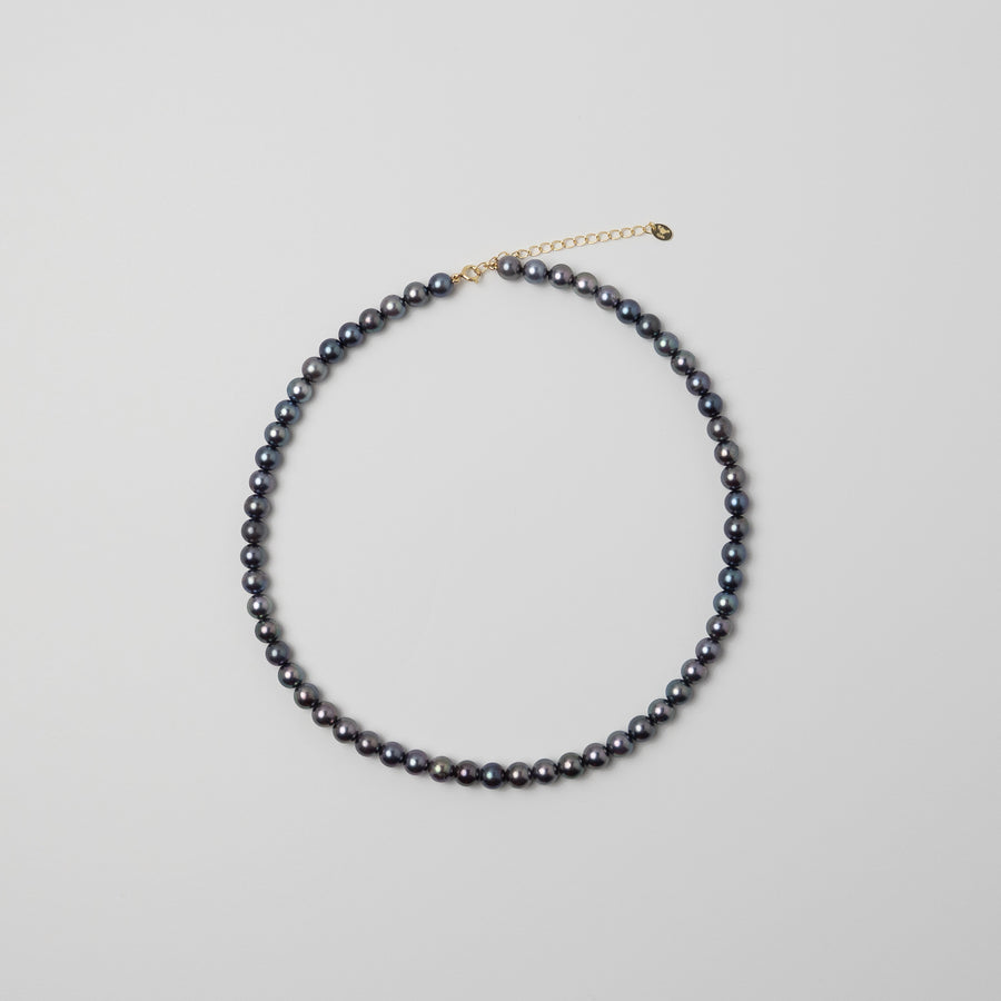 Cleo|Akoya迷幻黑珍珠項鍊