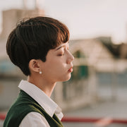 Melody|夾式珍珠耳環