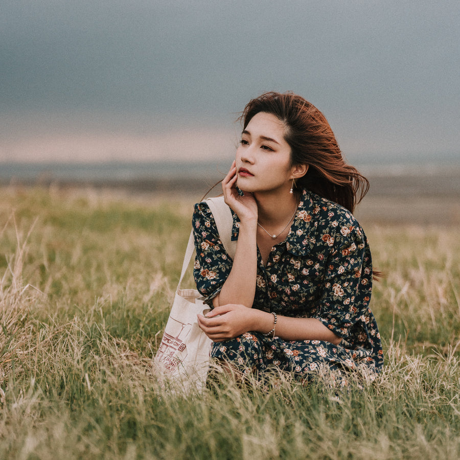 Lumi|雙珍珠垂墜耳環