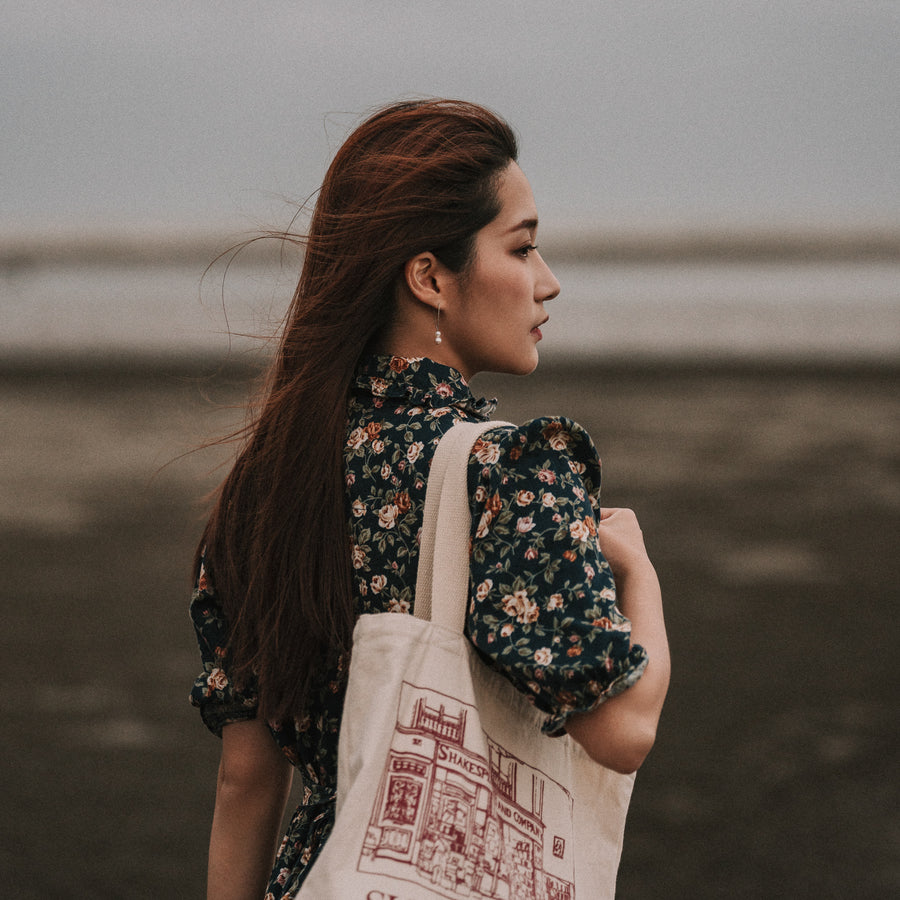 Lumi|雙珍珠垂墜耳環