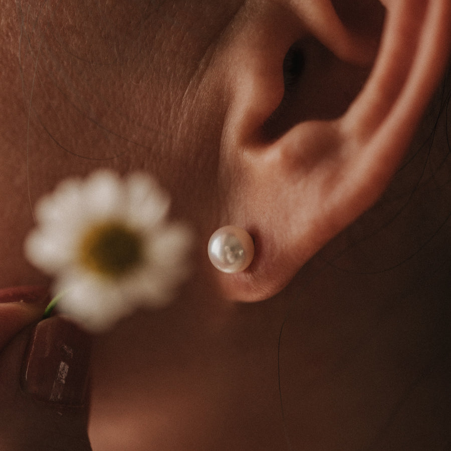 Mommy&Me|雙珍珠兩用耳環