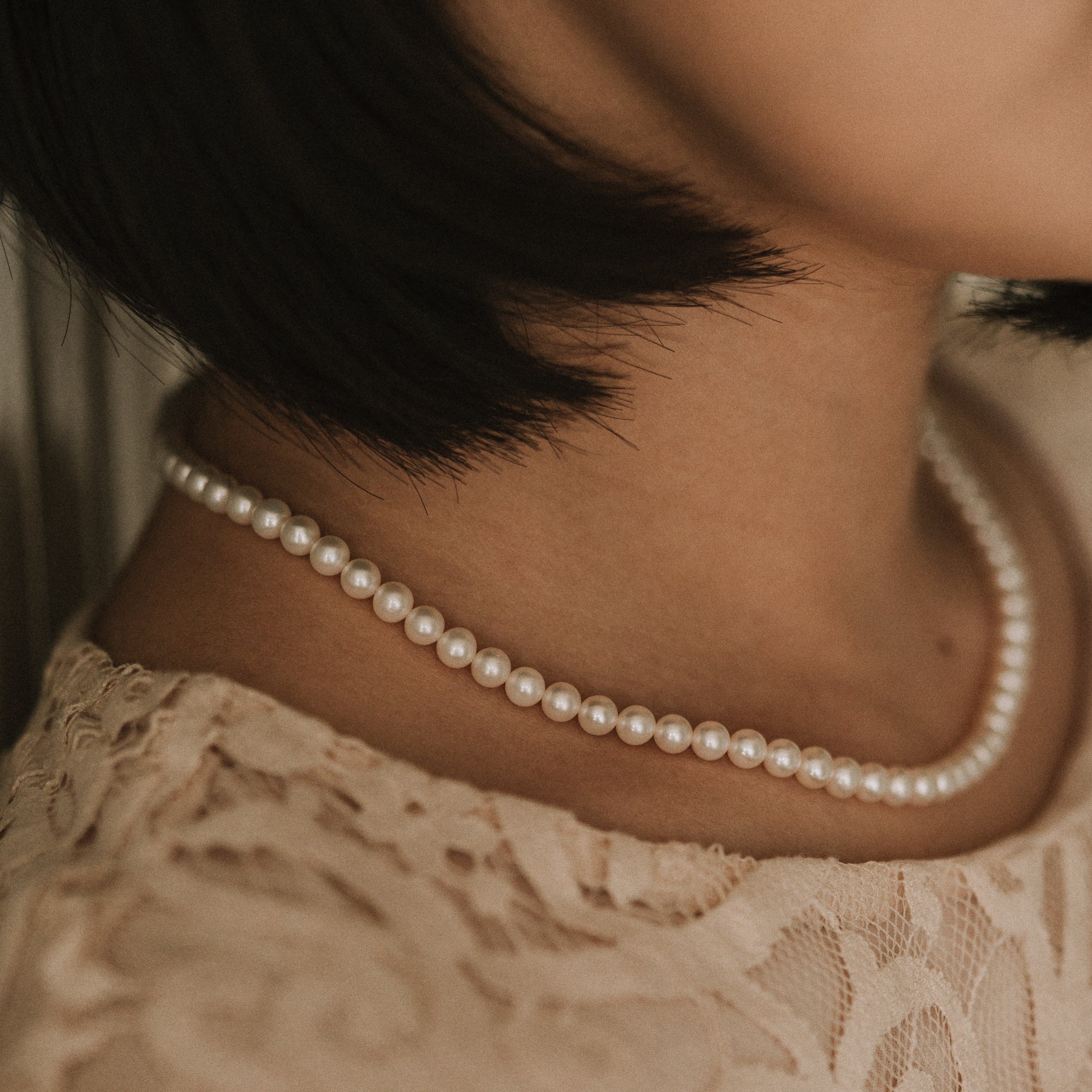 Julia|白色珍珠項鍊