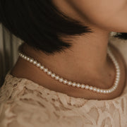 Julia|白色珍珠項鍊