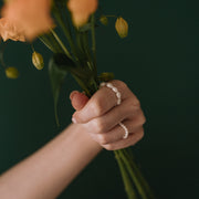 Julia|迷你珍珠戒指