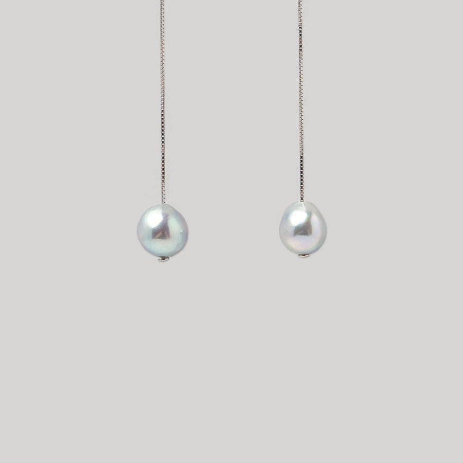 Jacqueline|日本真多麻珍珠耳環