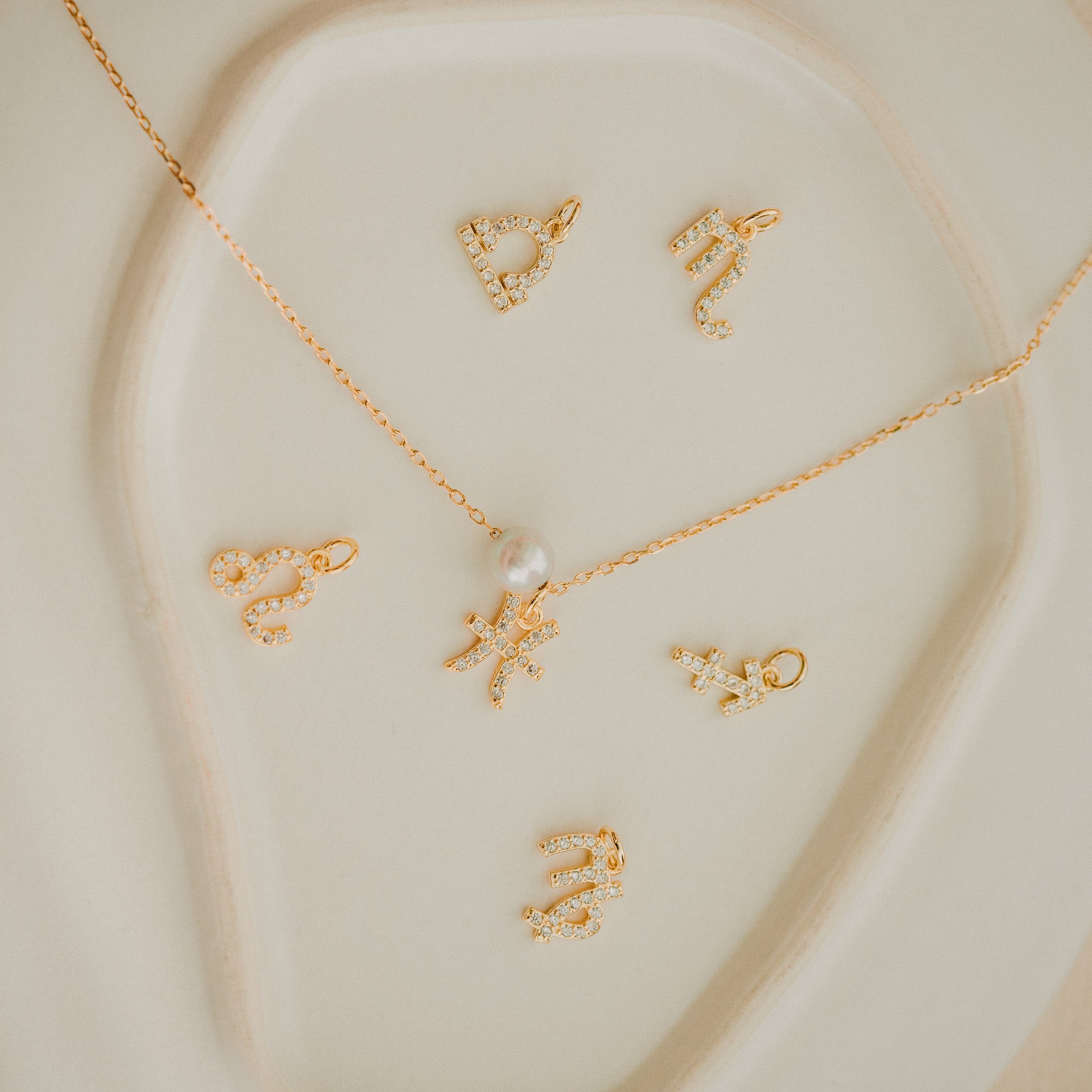 Faye｜星座珍珠項鍊